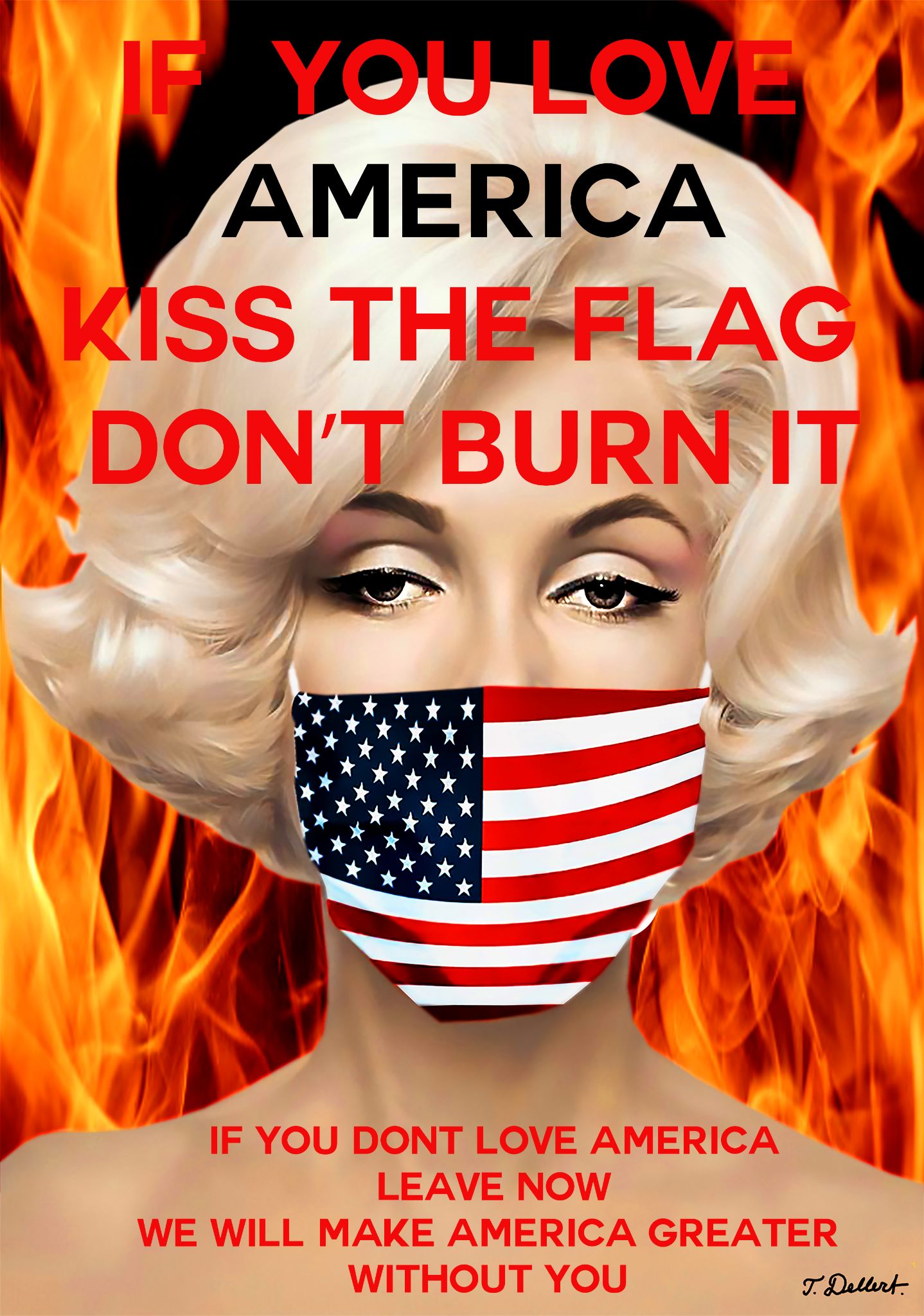 SMALL. Miss America  2020. act cold  copy